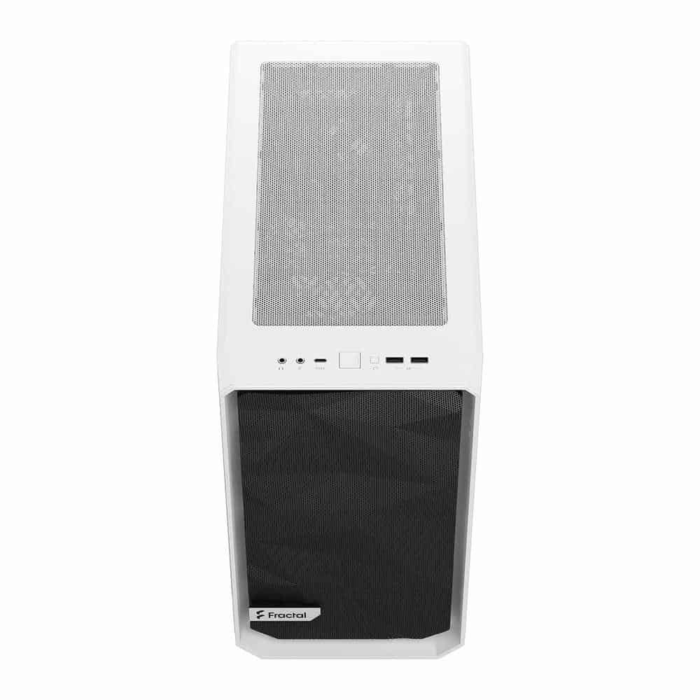 (image for) Fractal Design Meshify 2 Mini MicroATX Tempered Glass White PC Case